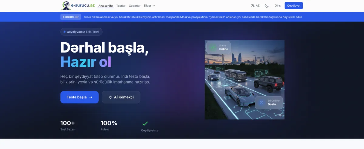 E-surucu.az project